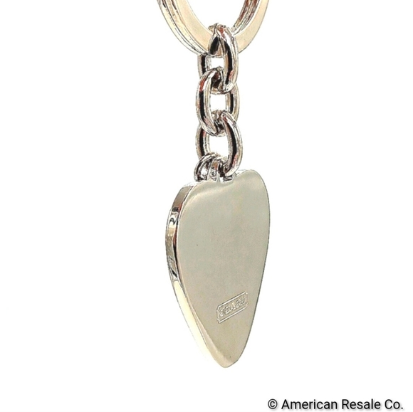 RARE COACH Vintage Strawberry with Red Signature Enamel Keychain Fob Purse Charm - Picture 3 of 5